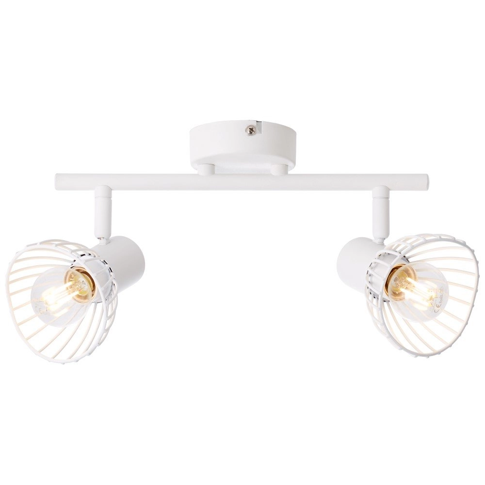 Witte plafondlamp Elhi