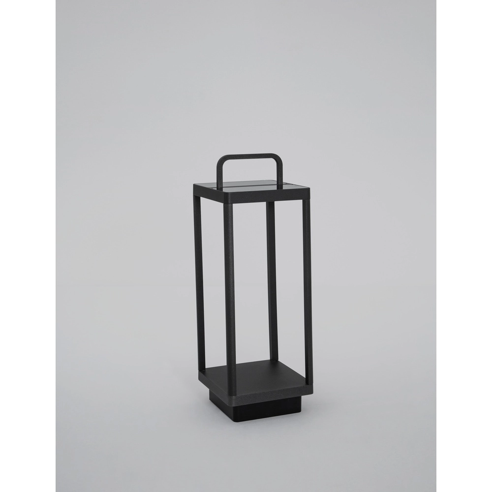 Solar tafellamp Bali 51cm antraciet Lyora 5212017428660