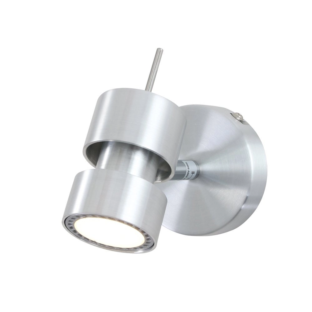 Led wandspot Natasja Led metaalgrijs