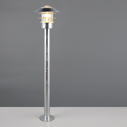 Tuinlamp 100cm Ruvuma zinkgrijs