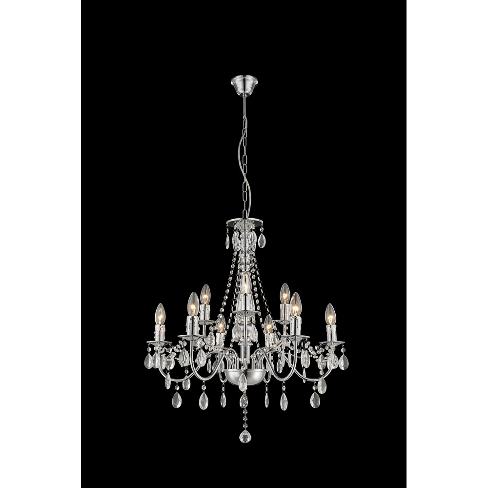 Kroonluchter William chroom Globo 9007371303151