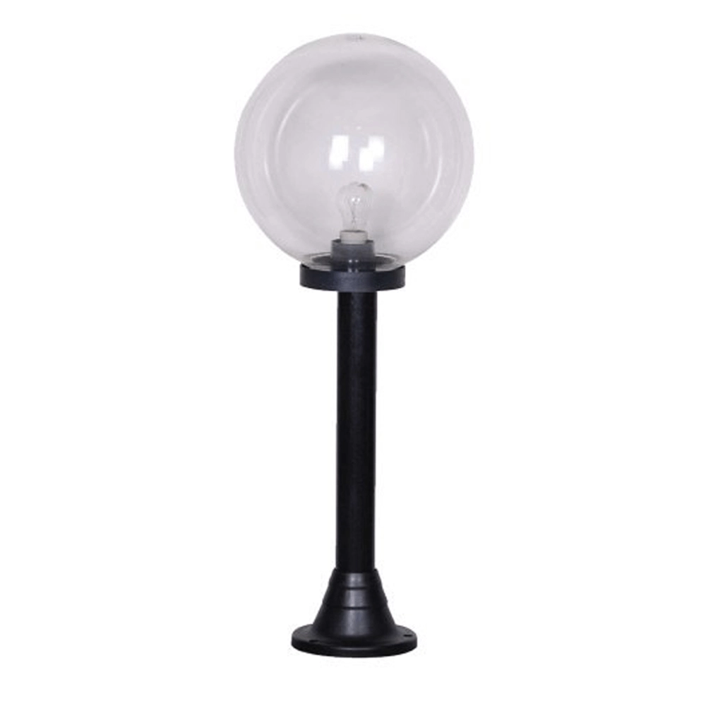 Tuinlamp Globe Bolano 121cm. staand opaal