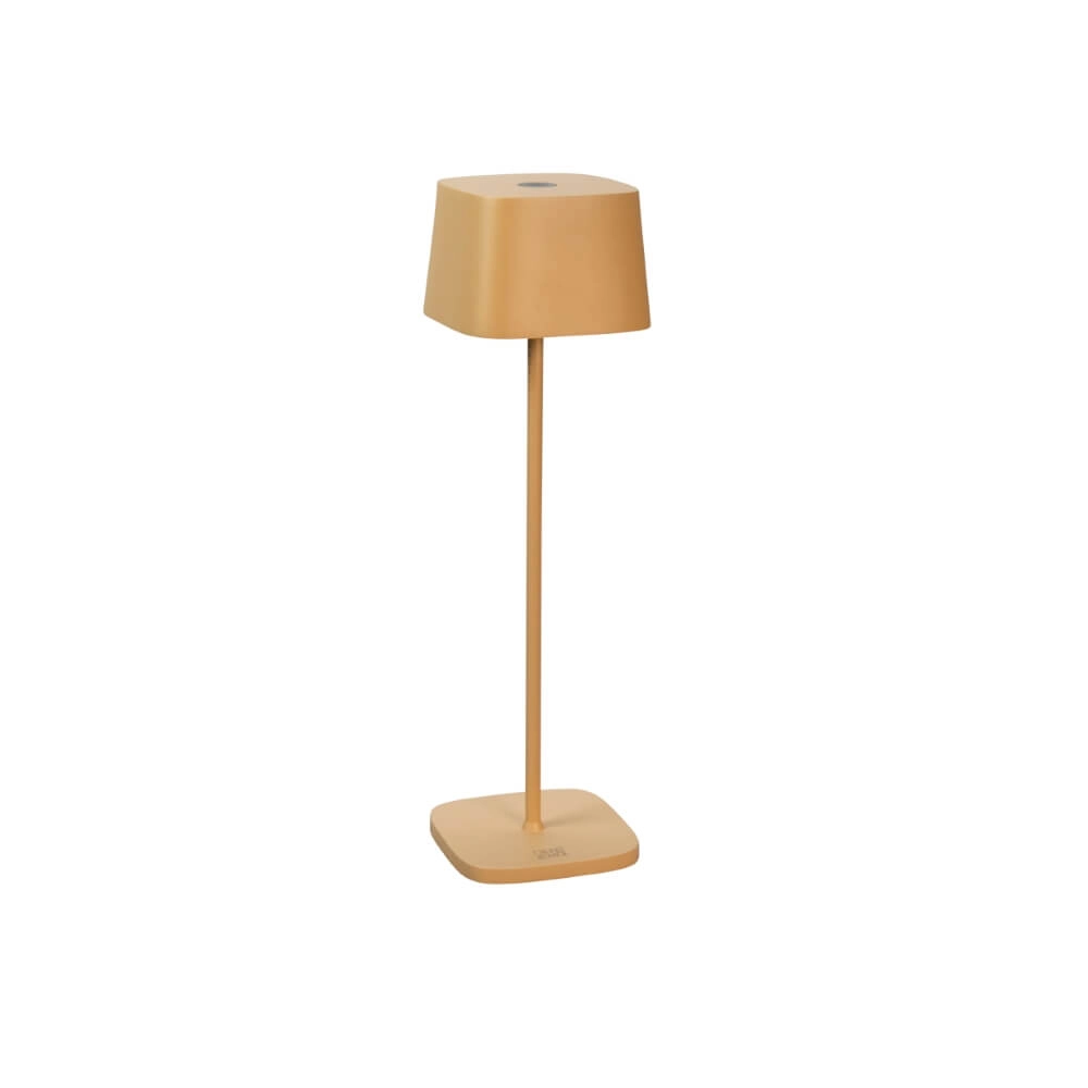 Oplaadbare tafellamp Capri zand bruin KonstSmide 7318307814330