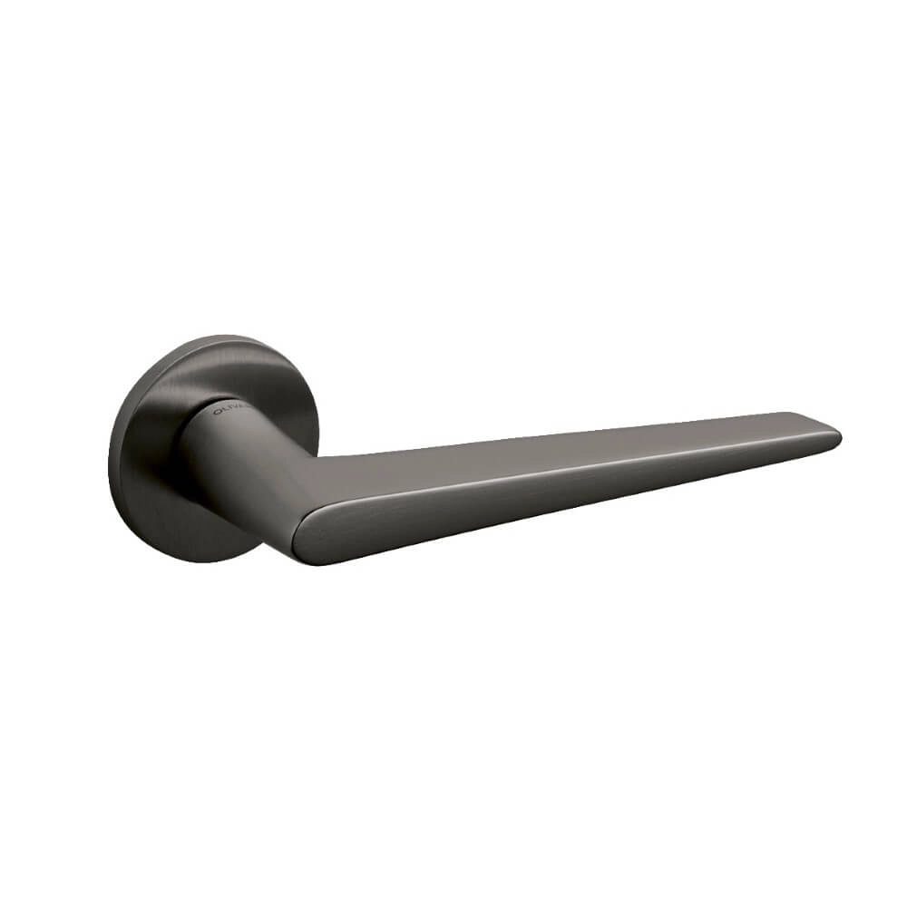 Design deurklink Nina op rozet antraciet