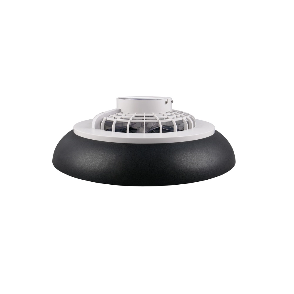 Design ventilator Svaerholt zwart Ø 60cm met RGB functie Trio 4017807688795