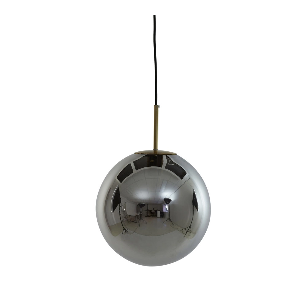 Hanglamp Medina Ø 40cm zwart Light & Living 8717807640620