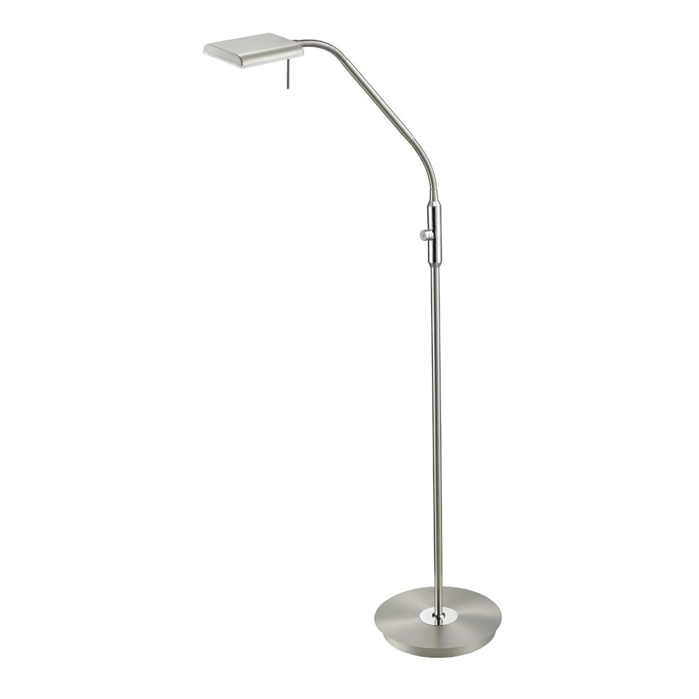 Led leeslamp Bergamo metaalgrijs