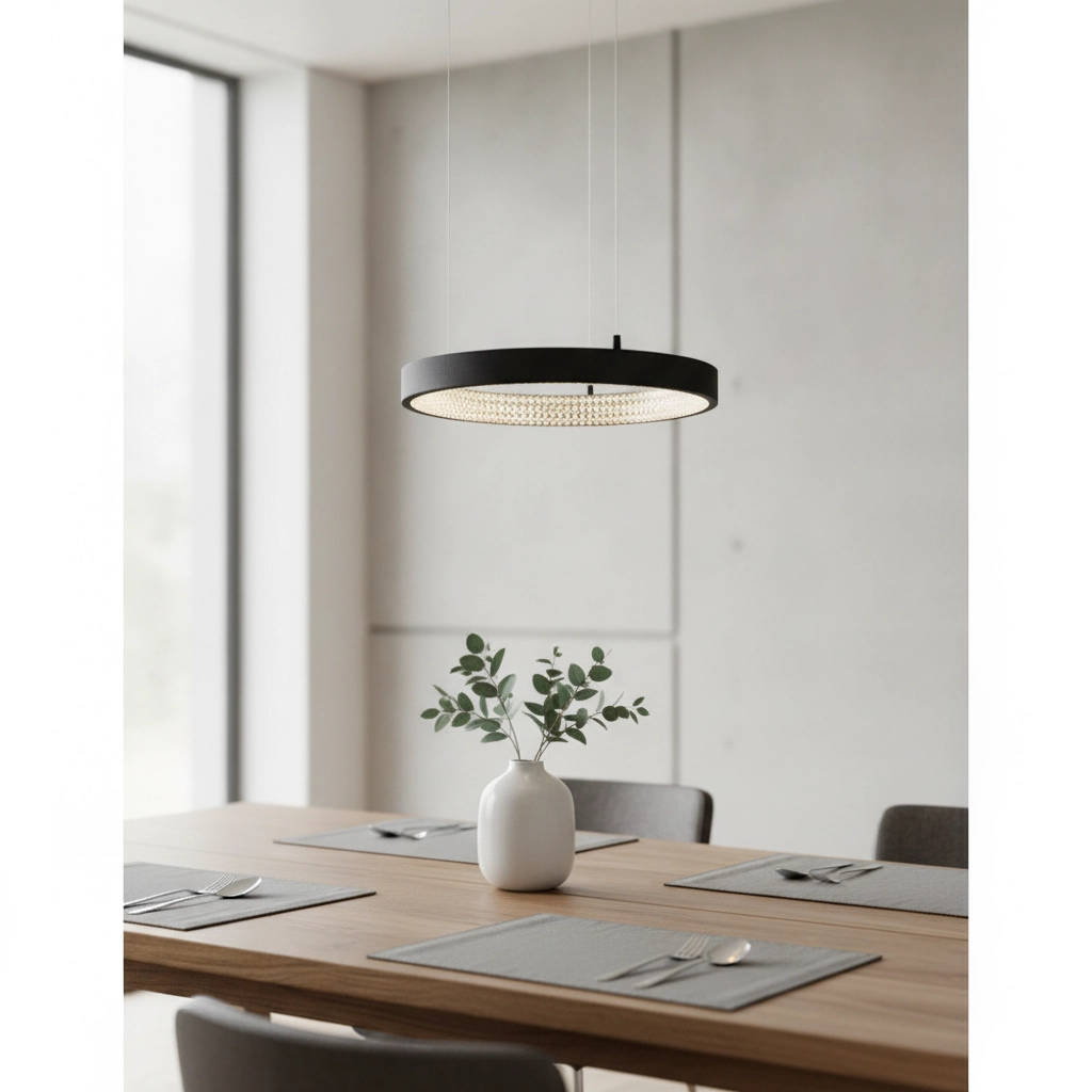 Hanglamp Preston zwart Ø 40cm