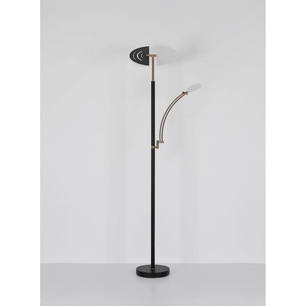 Vloerlamp Tirana zwart Globo 9007371471119