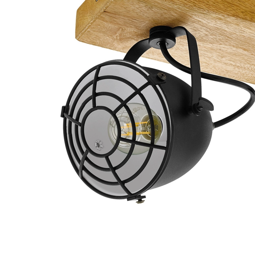 Plafondlamp Gatebeck hout 3-lichts Eglo 9002759490782