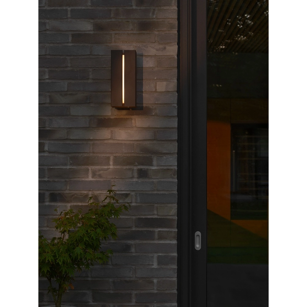 Strakke muurlamp Clarini  zwart Nordlux 5704924025655