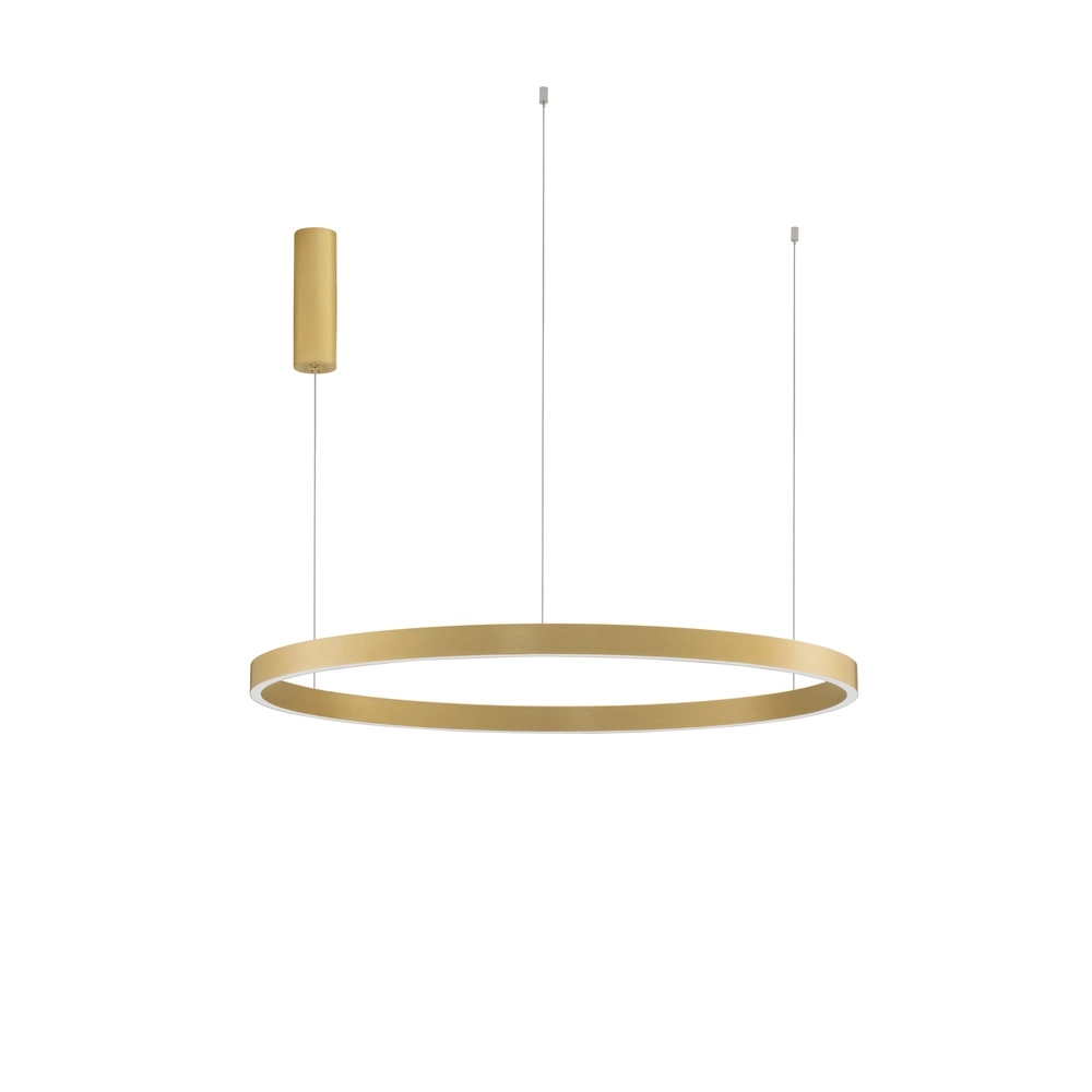 Gouden hanglamp Elowen design Ø 98cm