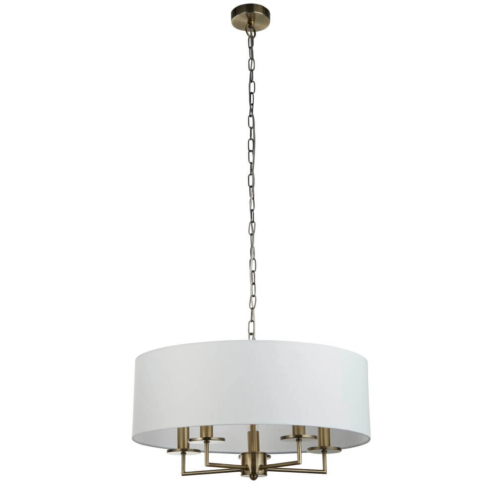 Klassieke hanglamp Knightsbridge goud