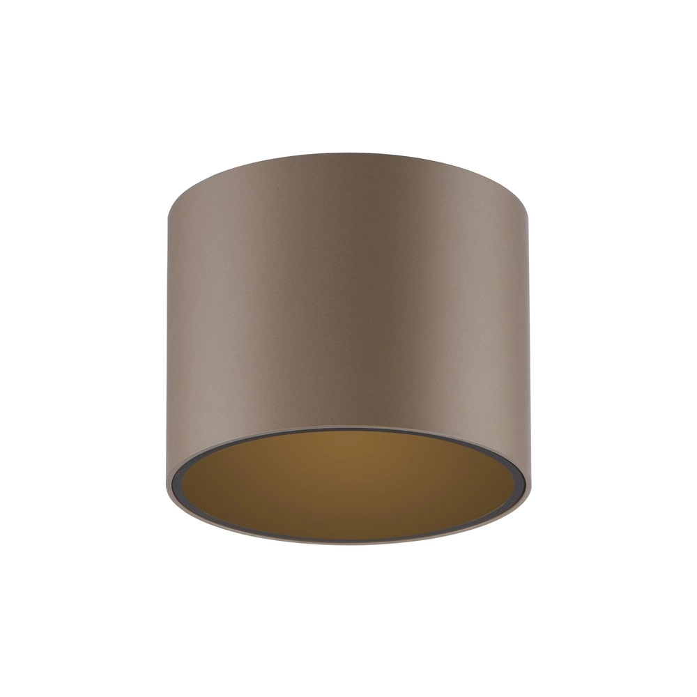 Plafond opbouwspot Pure Point Ø 11cm - bronce Paul Neuhaus 4012248395653