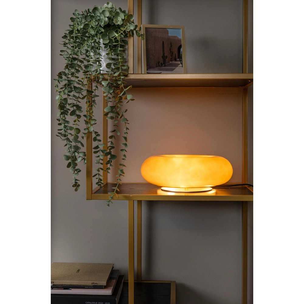 Tafellamp Sentino Ø 29,5cm taupe Lucide 5411212106483