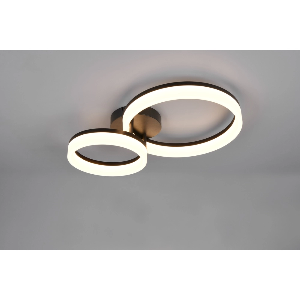 Design plafondlamp Scope S zwart Trio 4017807656008