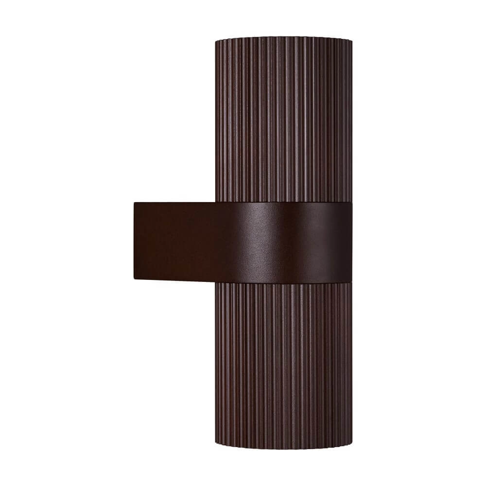 Design up - downlighter Kyklop Ripple rust brown Nordlux 5704924015519