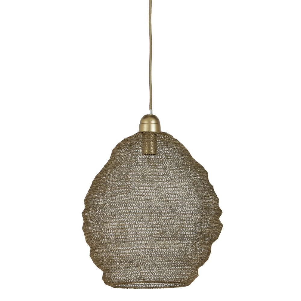 Gaas hanglamp Nina Ø 38cm - antiek brons Light & Living 8717807175344