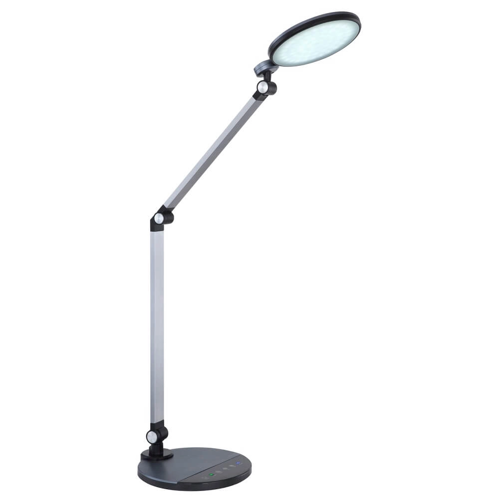 Bureaulamp Konsti zilver Globo 9007371425136
