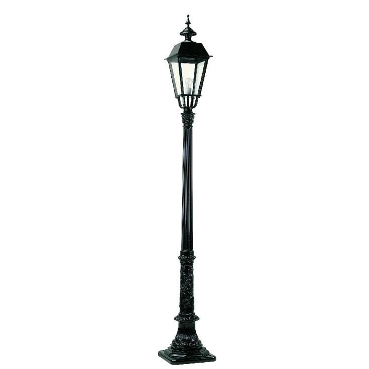 Nostalgische tuinlamp Florida zwart