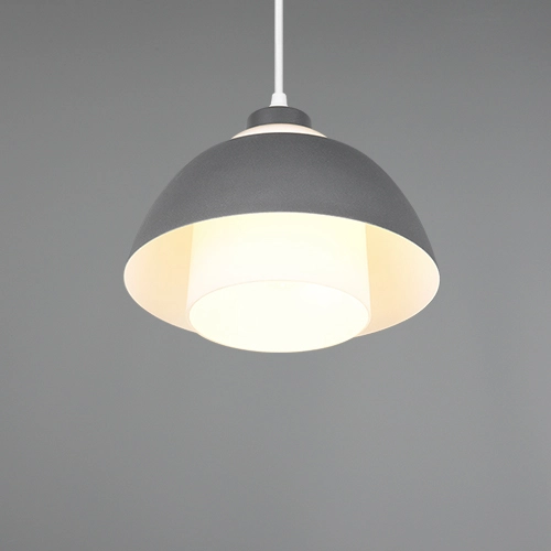 Design hanglamp Tilos antraciet Ø 23cm Trio 4017807682403