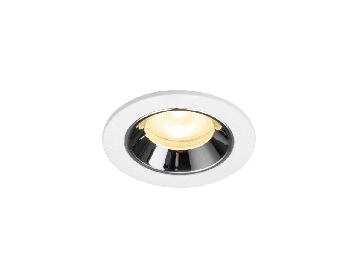 Inbouwspot Numinos XS wit/chroom 3000K - 55gr