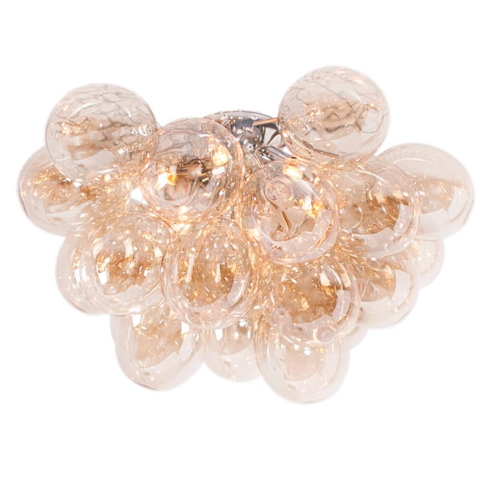 Plafondlamp Gross amber