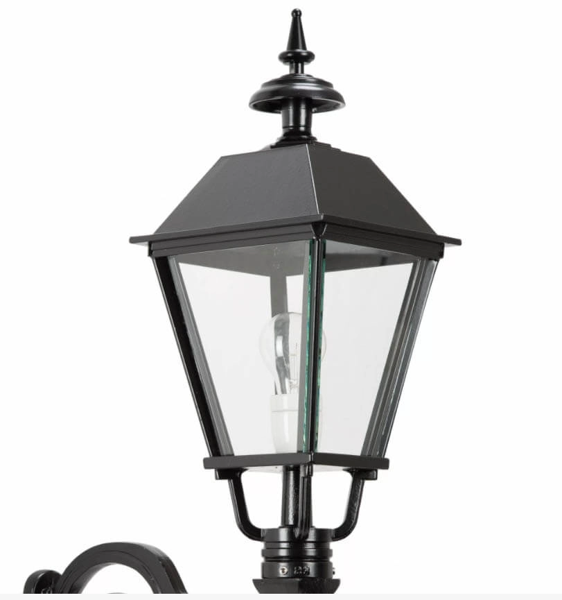 Muurlamp Singel M oudhollands - zwart KS verlichting 8714732114141