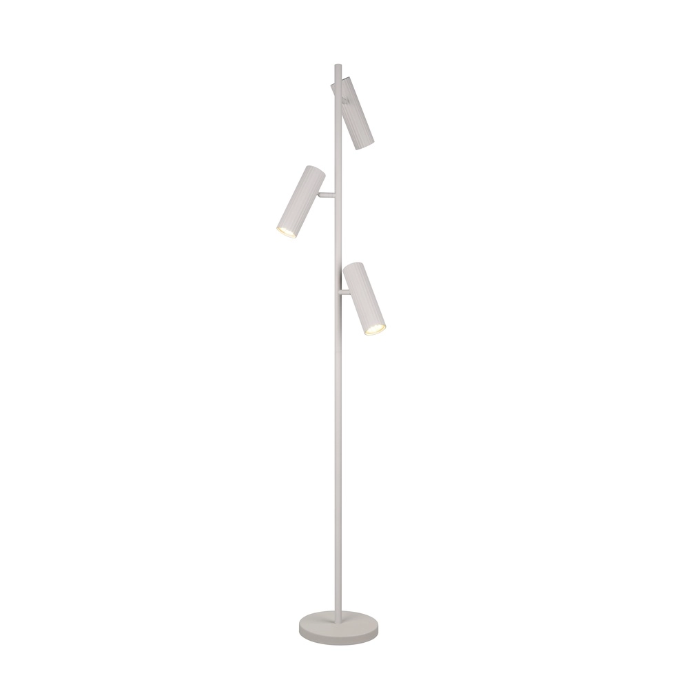 Design vloerlamp Soka grijs Trio 4017807658675