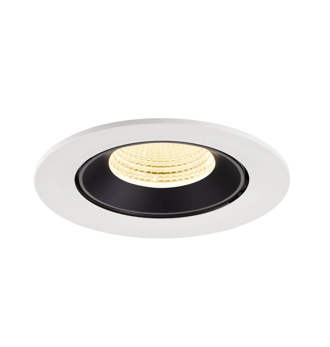Inbouwspot Numinos Gimble L wit/zwart 3000K - 55gr SLV 4024163310185