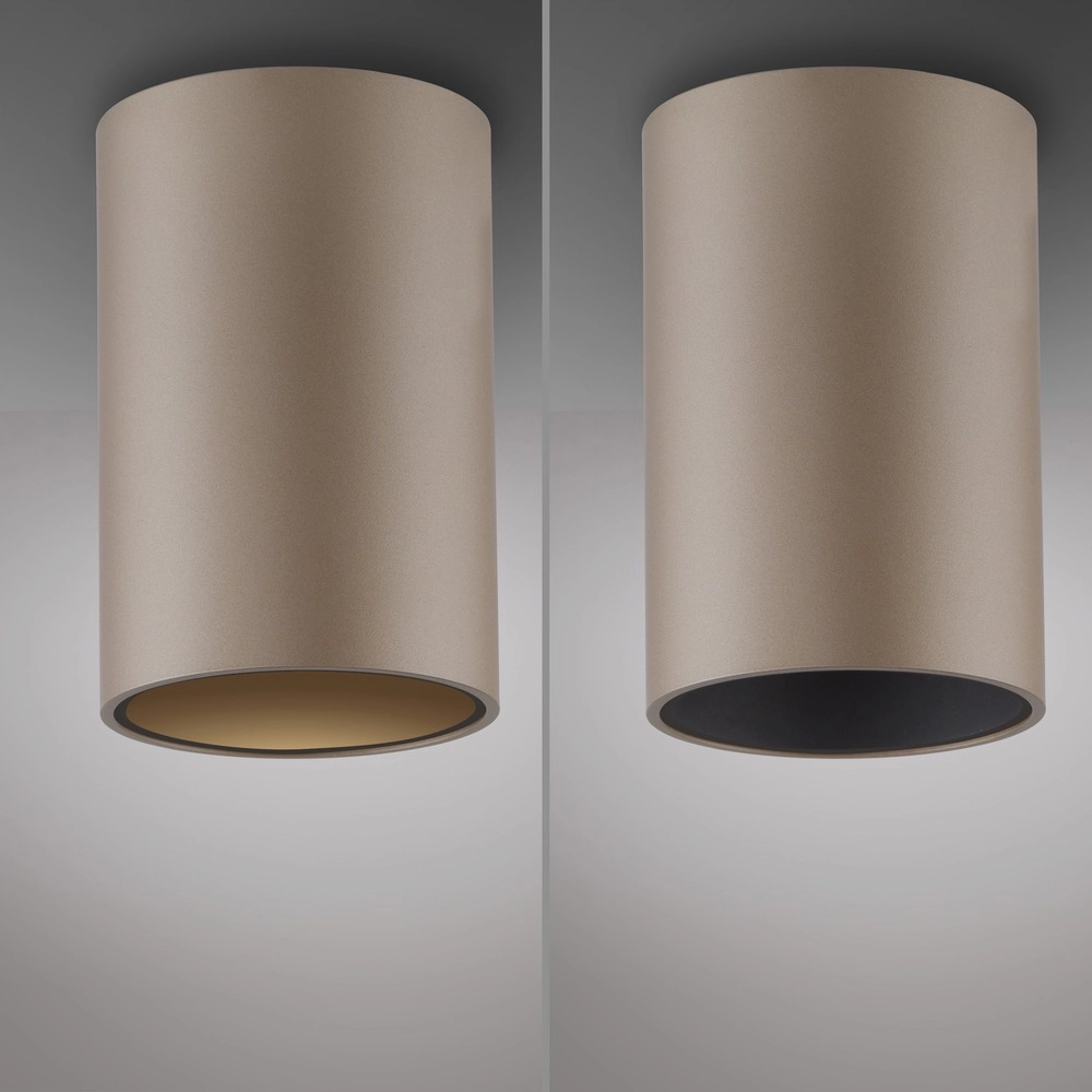 Plafond opbouwspot Pure Point Ø 6cm - bronce Paul Neuhaus 4012248395691