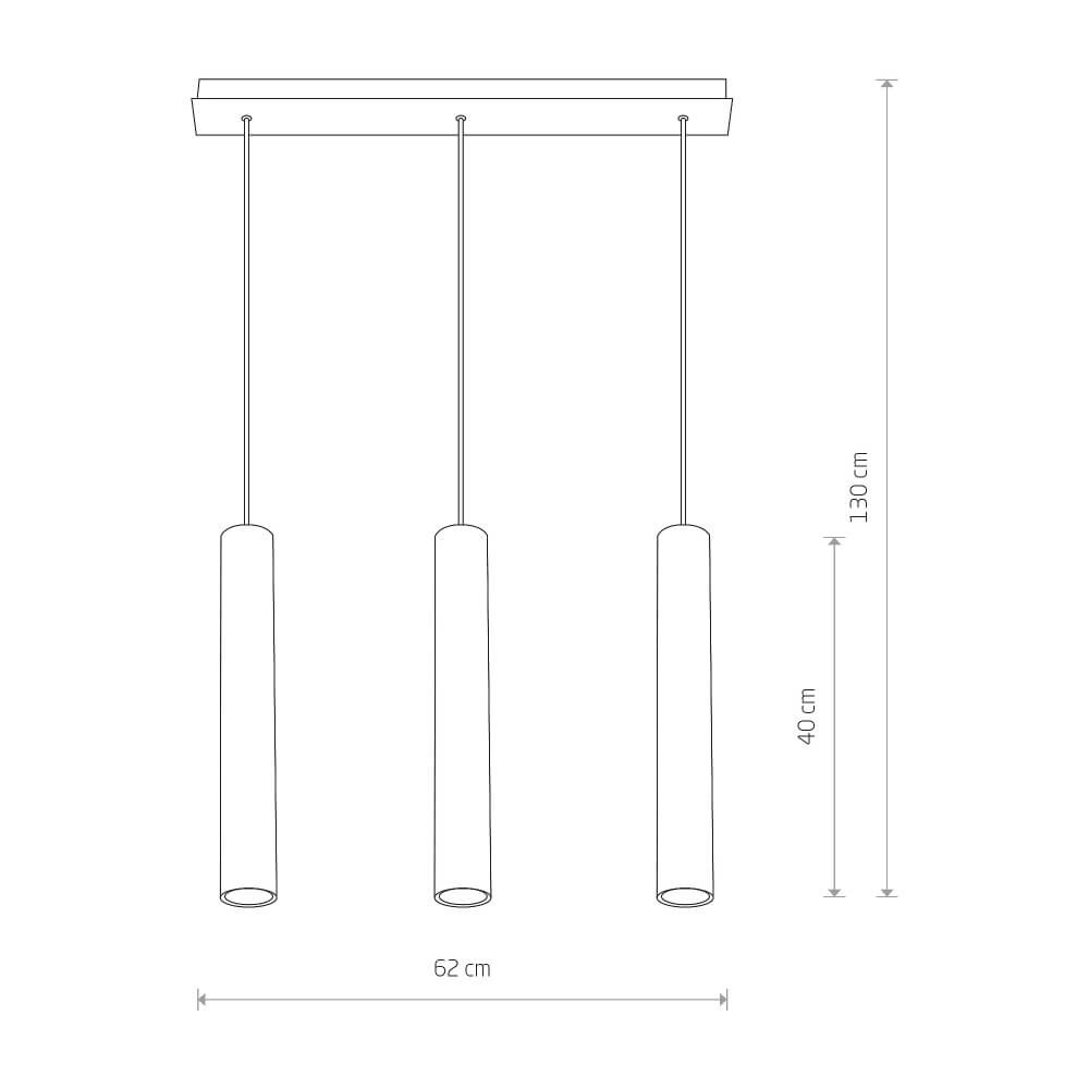 Hanglamp Eye 3-lichts Lyora 5903139786294