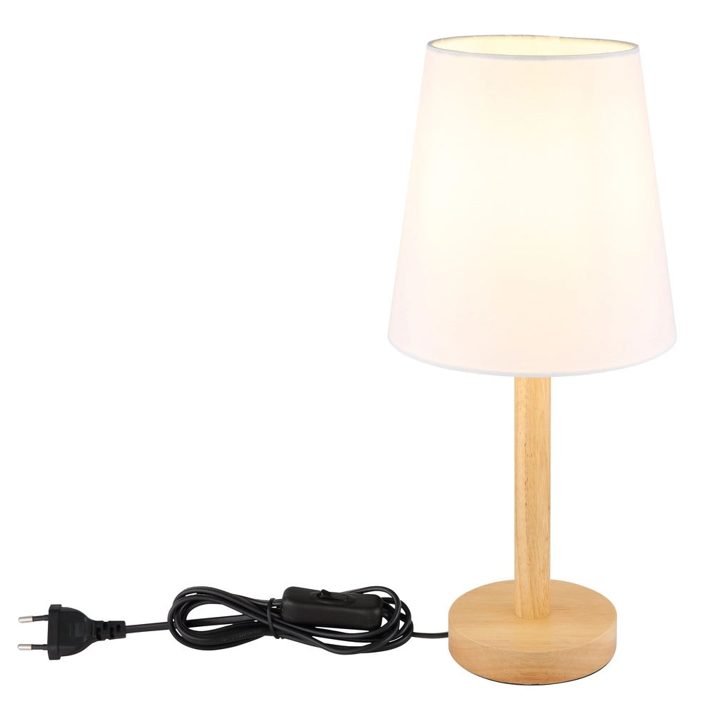 Tafellampje Joris hout Globo 9007371510818