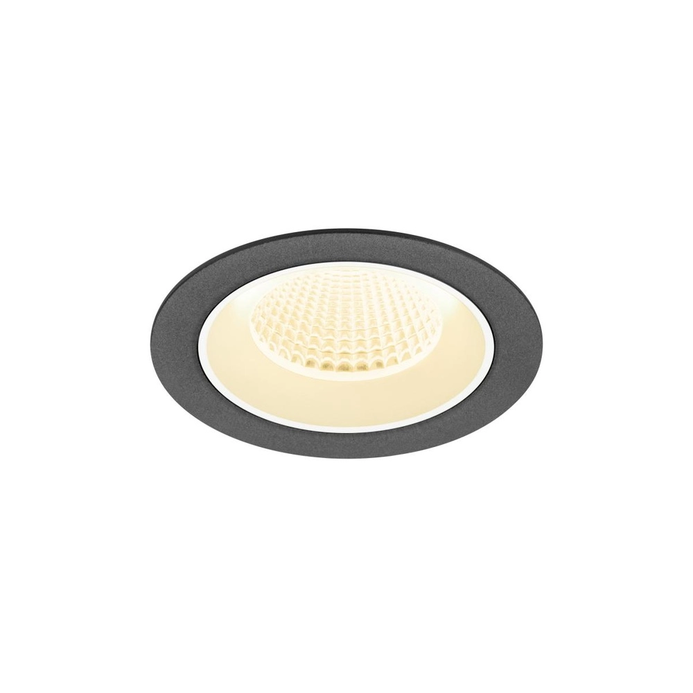 Inbouwspot Numinos M zwart/wit 3000K - 40gr