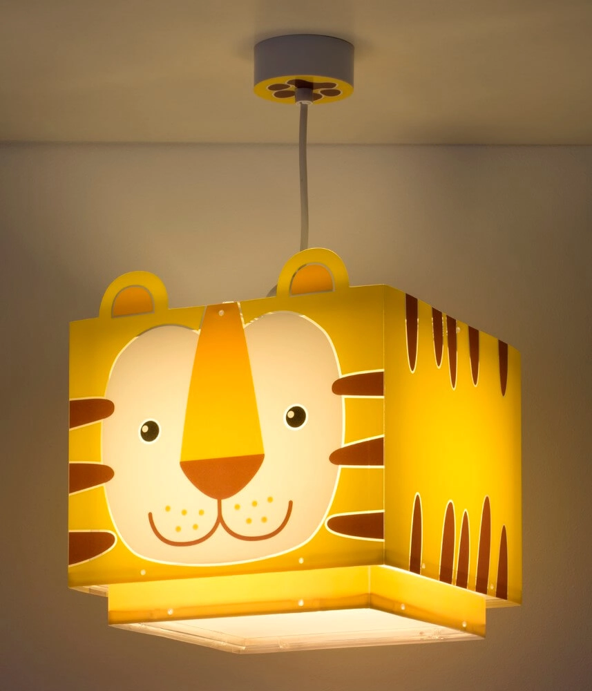 Kinderkamer hanglamp Little Tiger geel Dalber 8420406002972