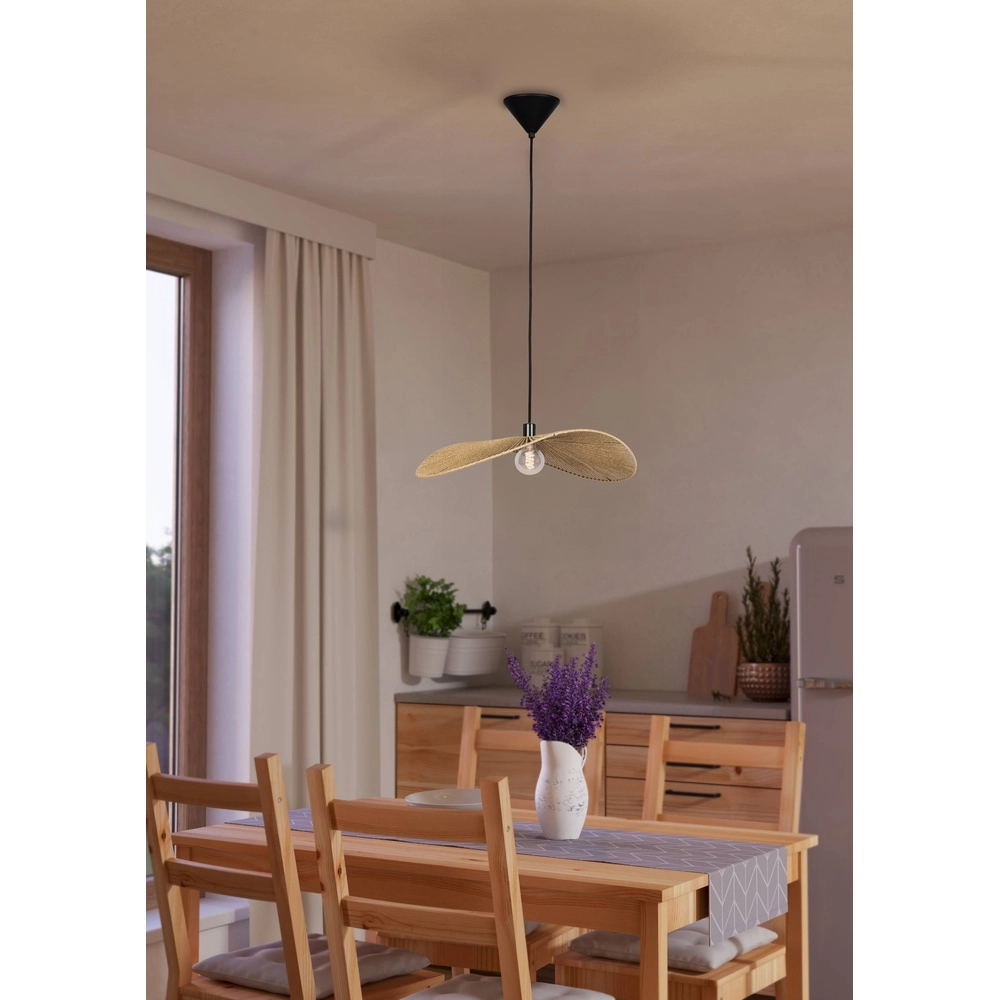 Rotan hanglamp Siruela 80cm - 1x E27 Eglo 9002759319922