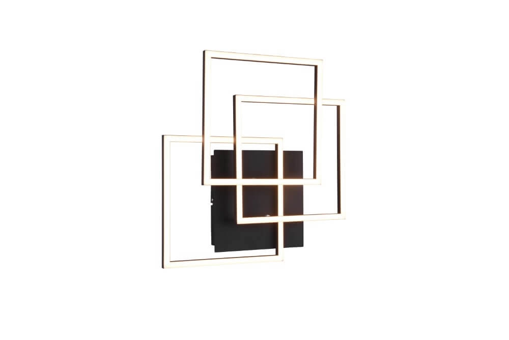 Plafonnière Mobile 42cm zwart Trio 4017807500554