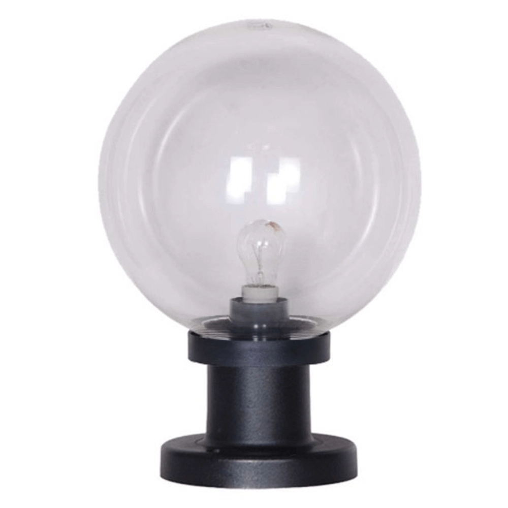 Bol lamp Bolano 31,5cm. sokkel clear