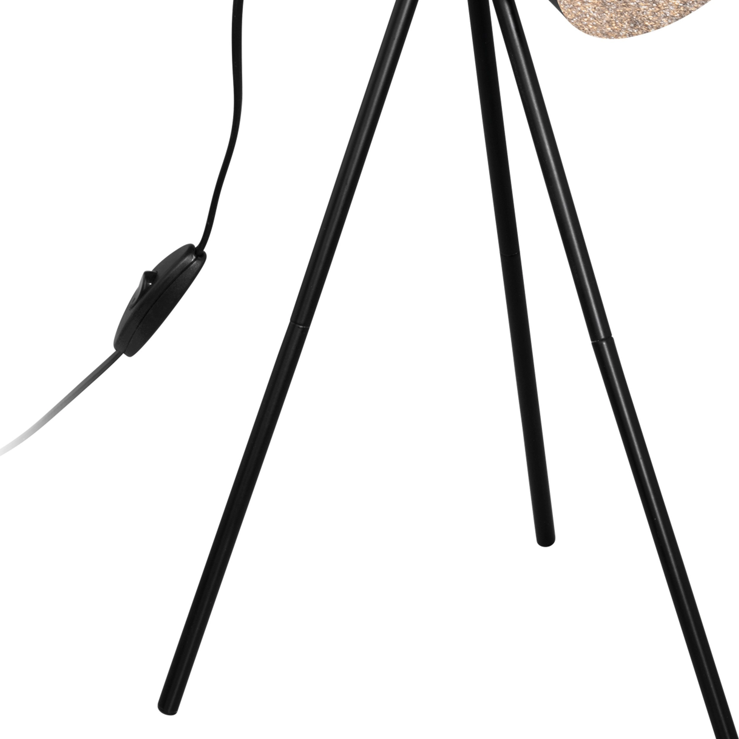 Tripod vloerlamp Mareperla zwart Stars of Light 9002759394981