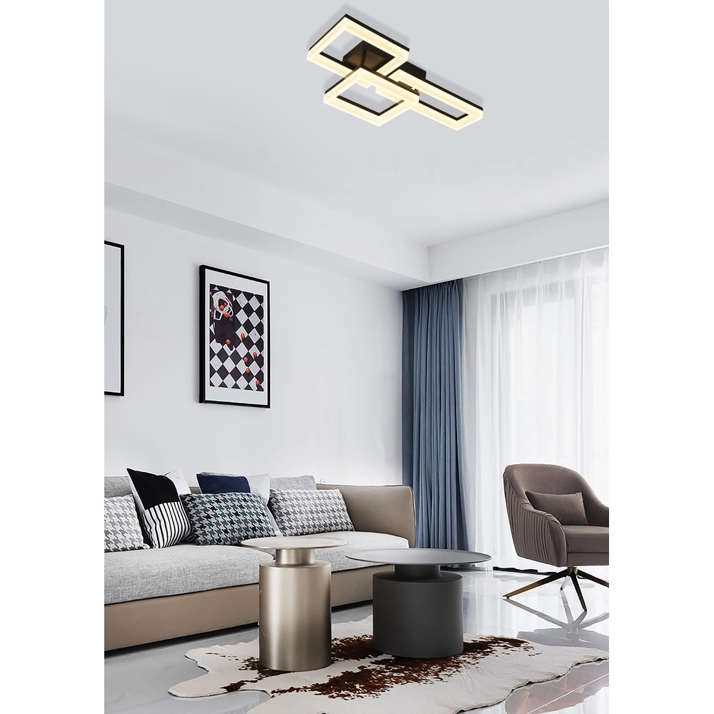 Wandlamp Wall zwart Searchlight 5053423299563