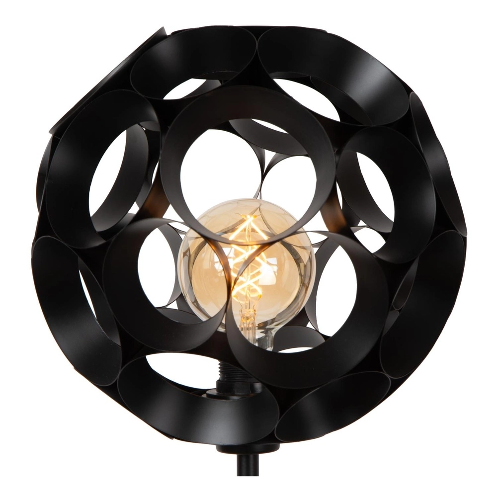 Vloerlamp Hannelore zwart Lucide 5411212106285
