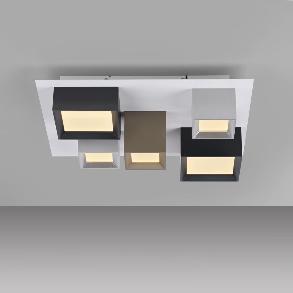 Led plafondlamp Pure Manhattan 5-lichts Paul Neuhaus 4012248396889