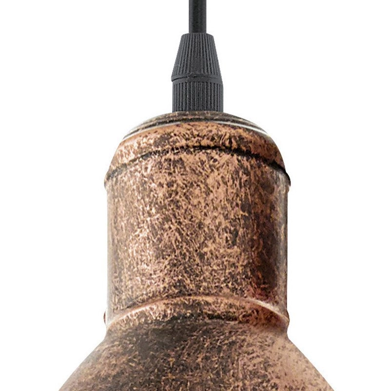 Hanglamp Priddy pendel bronsbruin Eglo 9002759494926