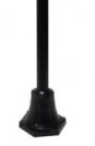 Klassieke staande lamp Calice 2-lichts zwart Franssen 8033239008839