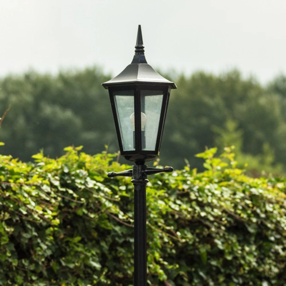 Nostalgische tuinlamp Zeist zwart KS verlichting 8714732755047