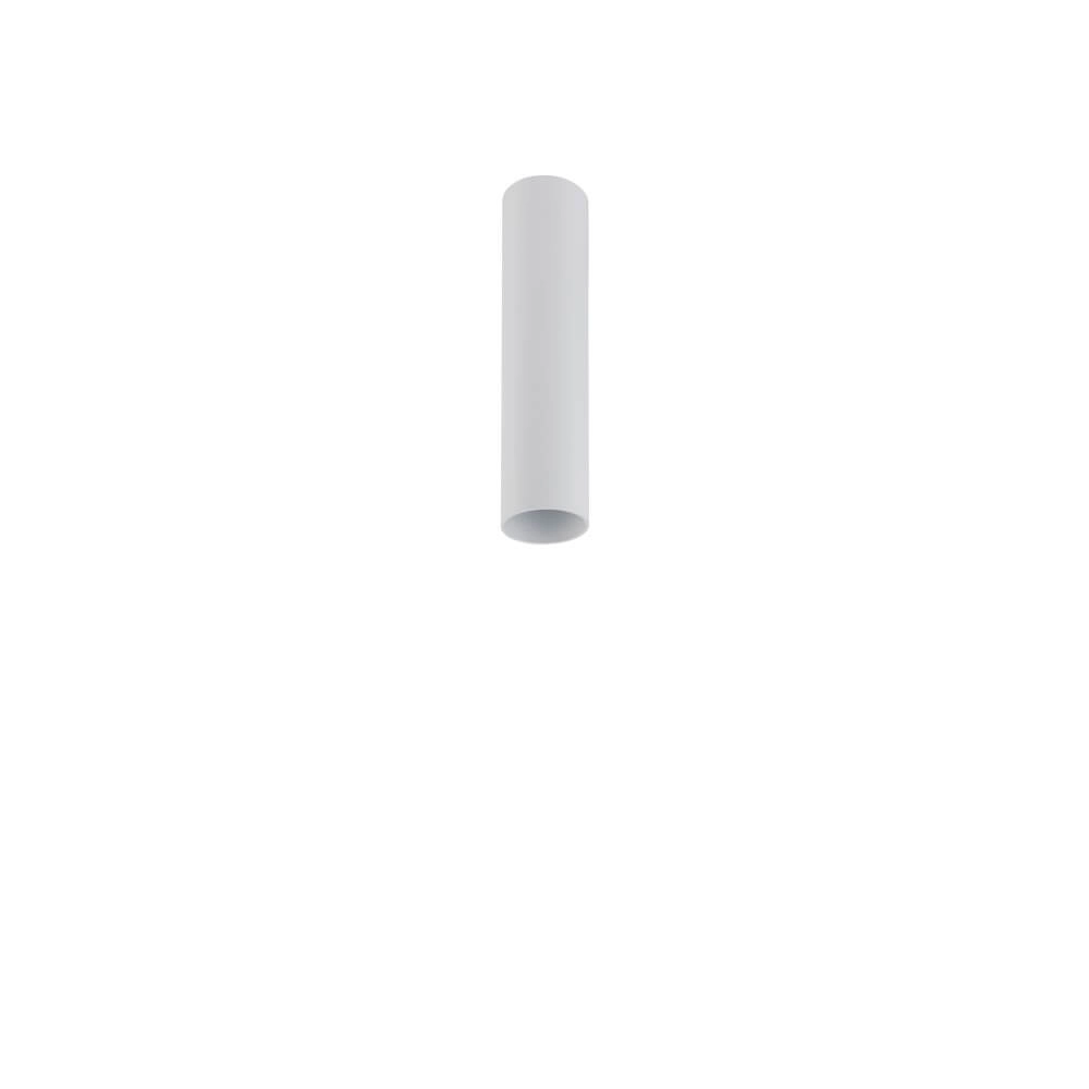 Witte smalle plafondspot Fourty S