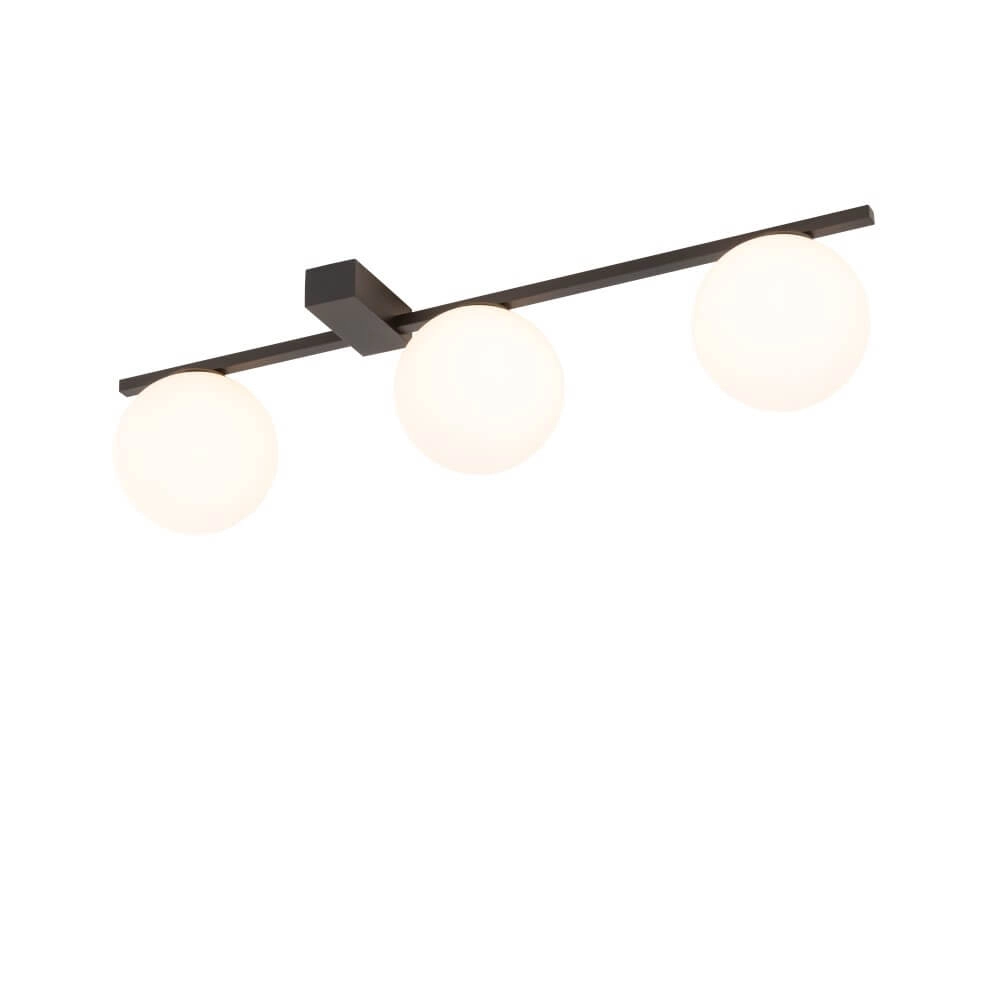 Glazen hanglamp Pik 3x wit glas Lyora 5903139103015