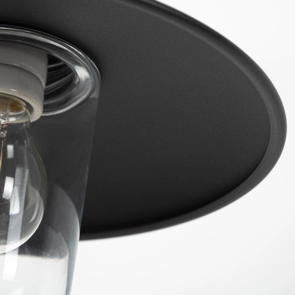 Gietijzeren muurlamp Provence mat zwart KS verlichting 8714732758505