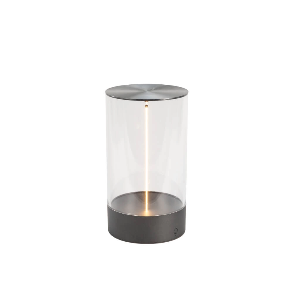 Oplaadbare lamp Edison M antraciet KonstSmide 7318307848373