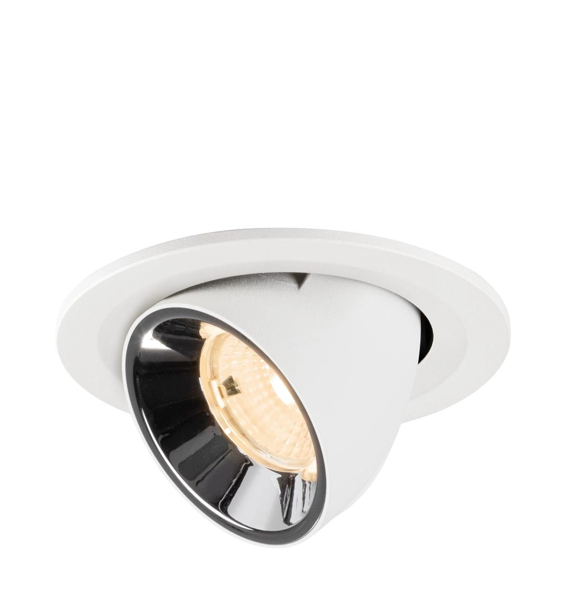 Inbouwspot Numinos Gimble S wit/chroom 2700K - 55gr